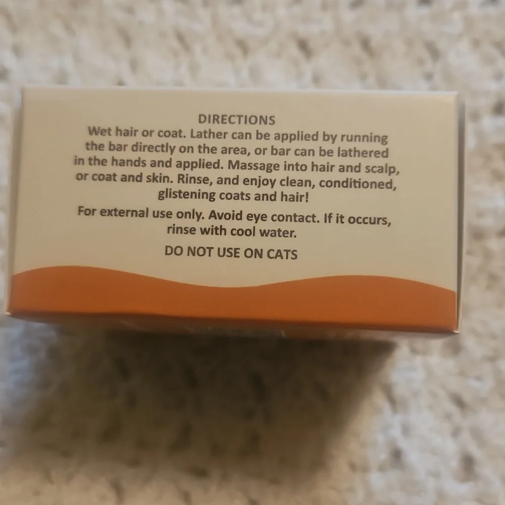 Bex Shampoo Bar, NEW IN BOX,